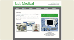 Desktop Screenshot of jade-medical.co.uk