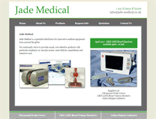 Tablet Screenshot of jade-medical.co.uk